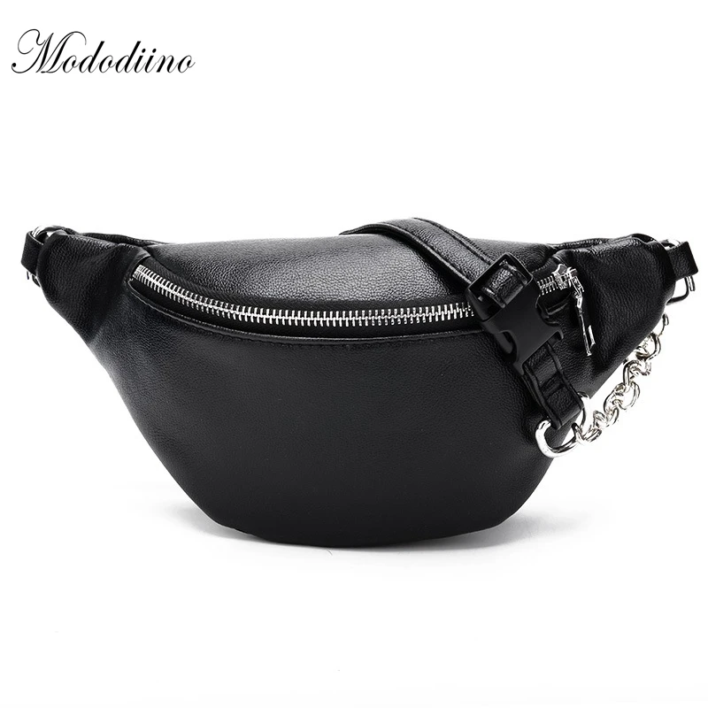 Mododiino модная цепочка из искусственной кожи личи поясная сумка на талию Bananka