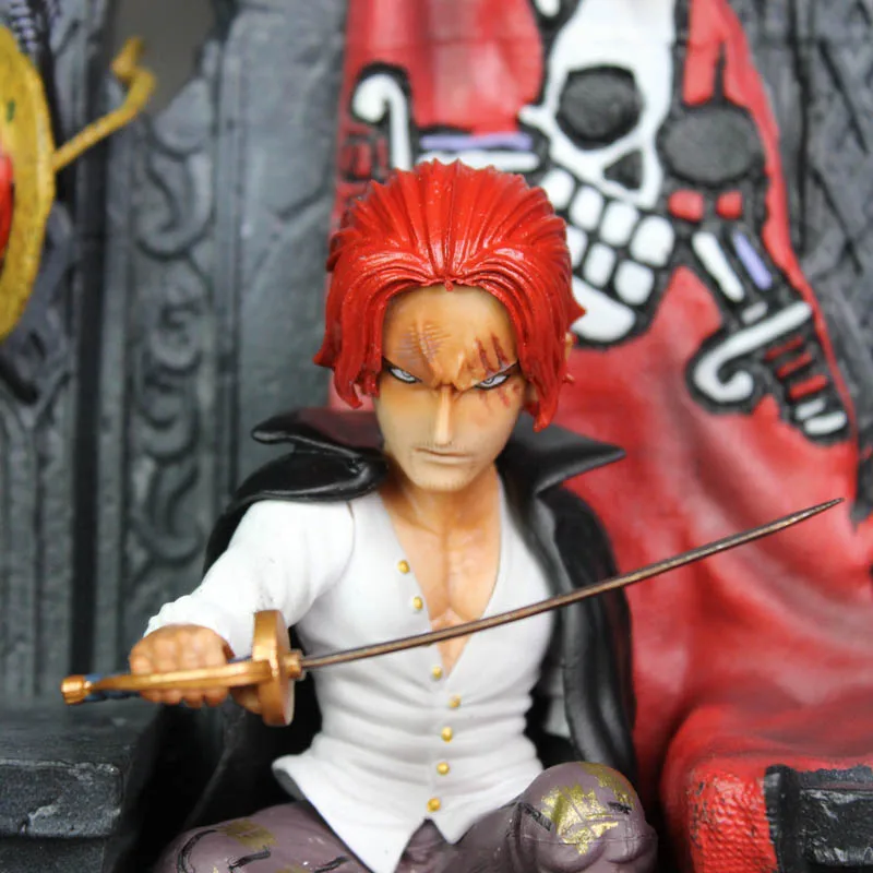 С рисунком из аниме 1/8th весы Одна деталь поп-один четыре императора сидя Ver. Shanks