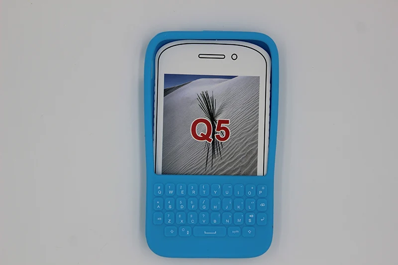 Oudini Новая мягкая силиконовая задняя крышка чехол для клавиатуры для Blackberry Q5 чехол защитный чехол
