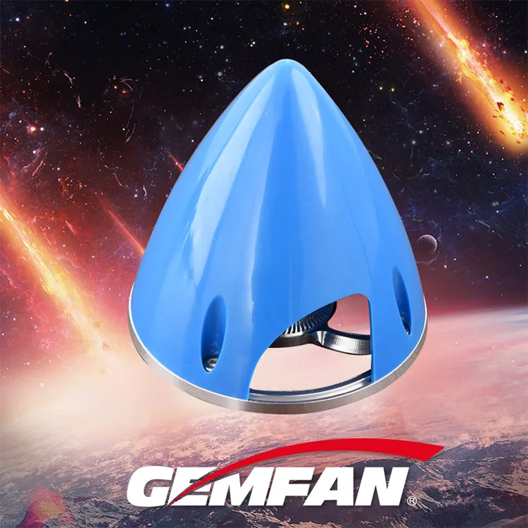 GEMFAN алюминиевая основа пластиковая крышка пропеллера 38 45 51 57 63 70 75 мм для самолета