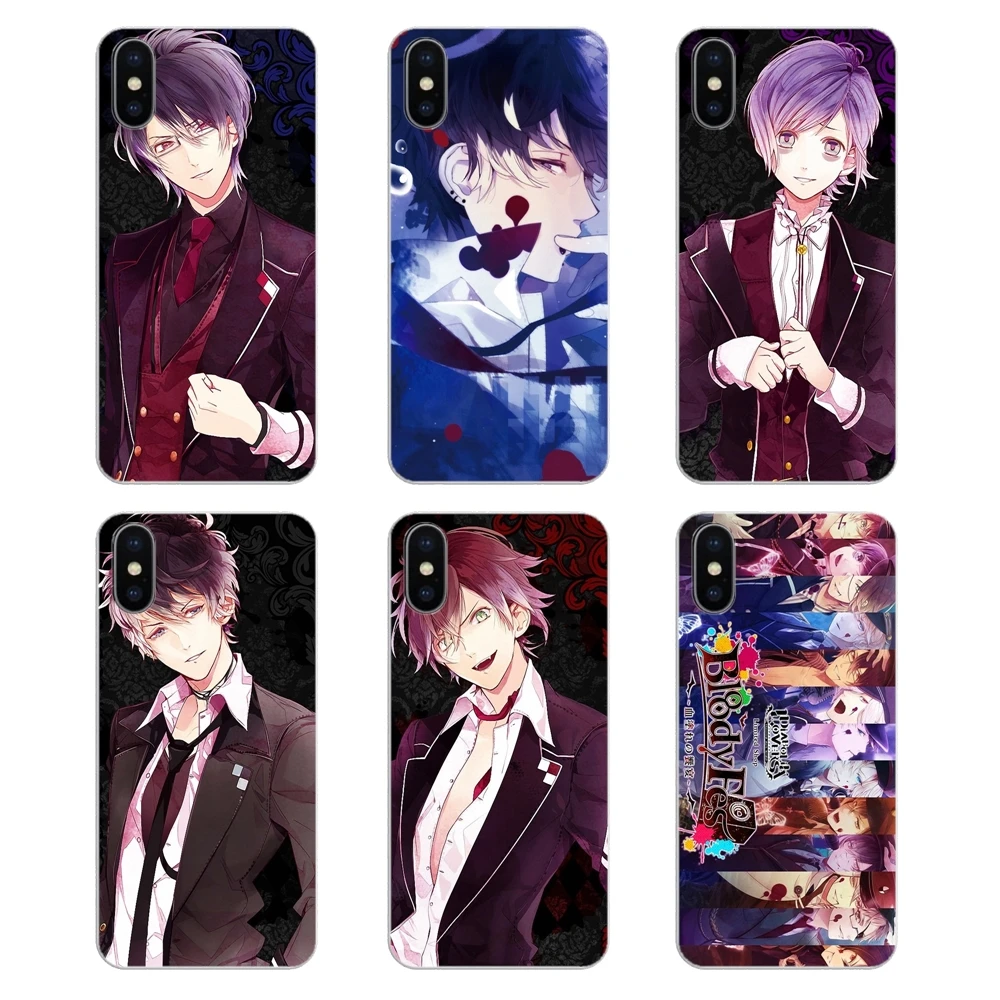 Diabolik Lovers Japan Anime For Samsung Galaxy A5 A6 A7 A8 A9 J4 J5 J7 J8 2017 2018 Plus Prime Soft Transparent Shell Covers |