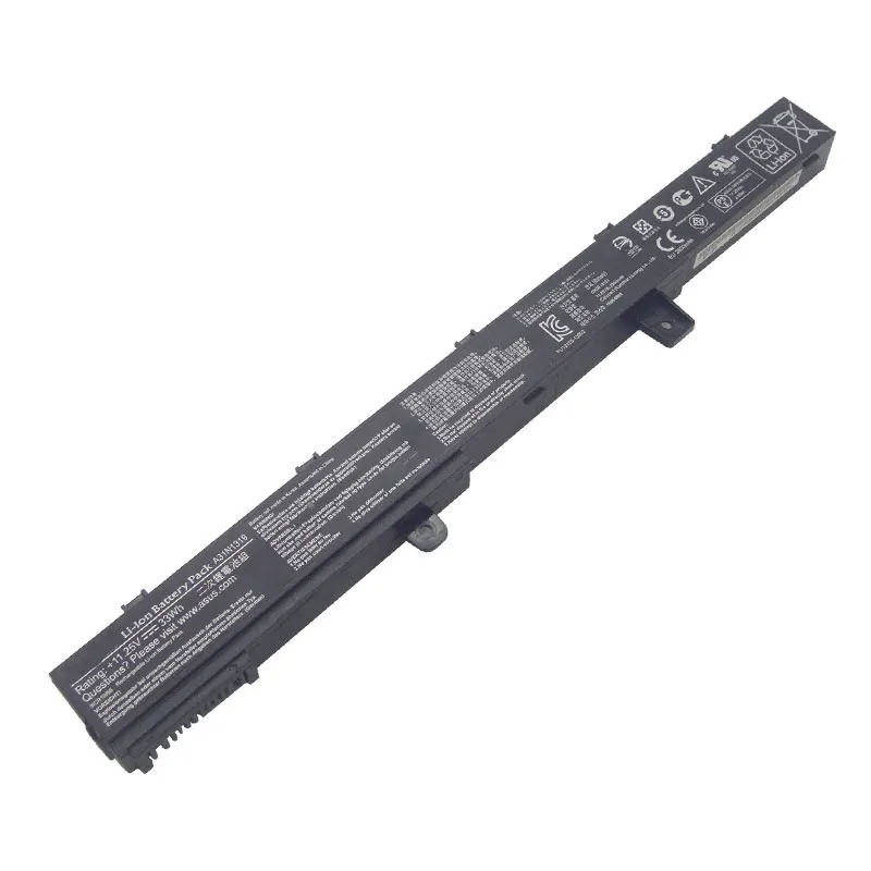 Оригинальные Подлинная ASUS Тетрадь Батарея 11 25 В 33Wh 2850 мАч для x451c x451ca x551c x551ca A31N1319