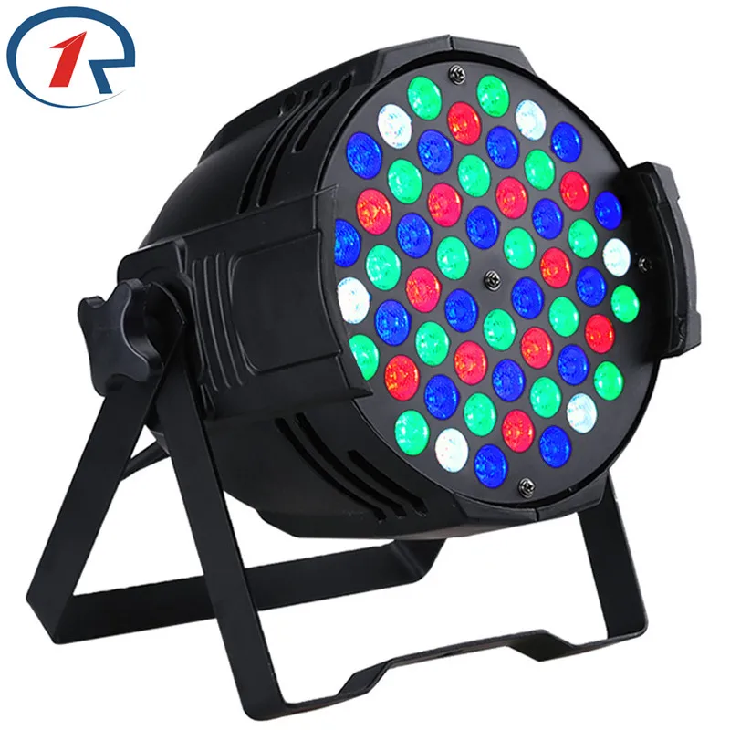 

ZjRight 180W 4 in 1 RGBW 54 LED Par lights DMX512 Sound control profession stage Party bar KTV dj disco arena ceiling lighting