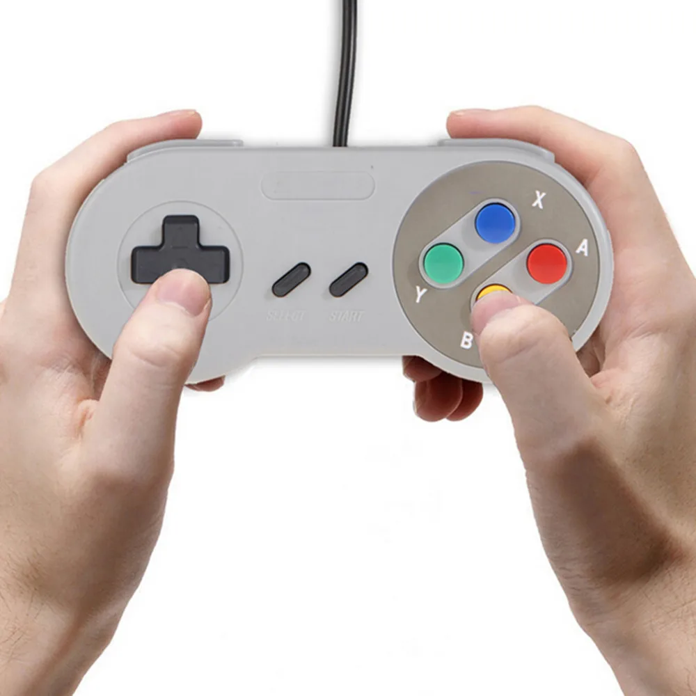 ViGRAND 10 шт. высококачественный Ретро USB контроллер ретро супер для Nintendo SNES ПК MAC