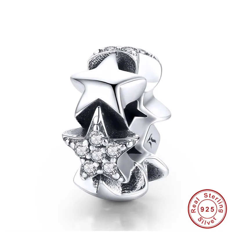 Браслет Pandora, серебро, 925, Розовый CZ Bettle, мороженое, семейное дерево, амулеты, S925, штамп, звезда, перо, сердце, ключ, бусины, подарок - Цвет: sas929
