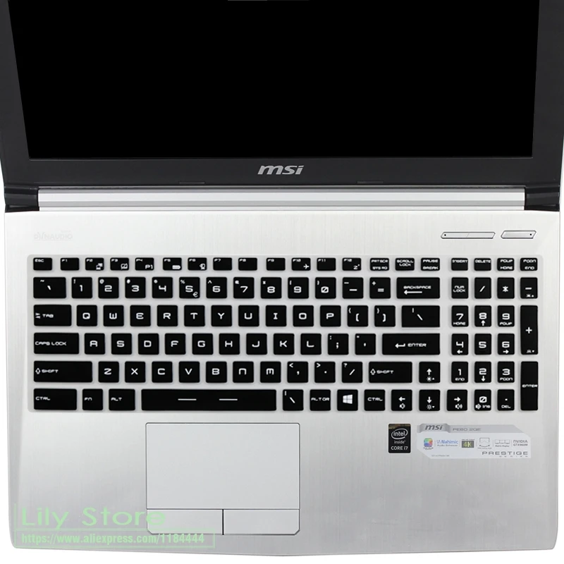 15 защитный чехол для клавиатуры ноутбука MSI GS 60 PE60 GE 62 GL62 GT62 GT62VR WS60 GP62 GS63VR PX60 PL60 WS63