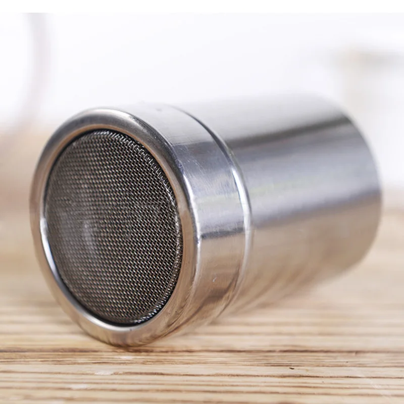 1 шт. диспенсер для порошка из нержавеющей стали миксер шоколада