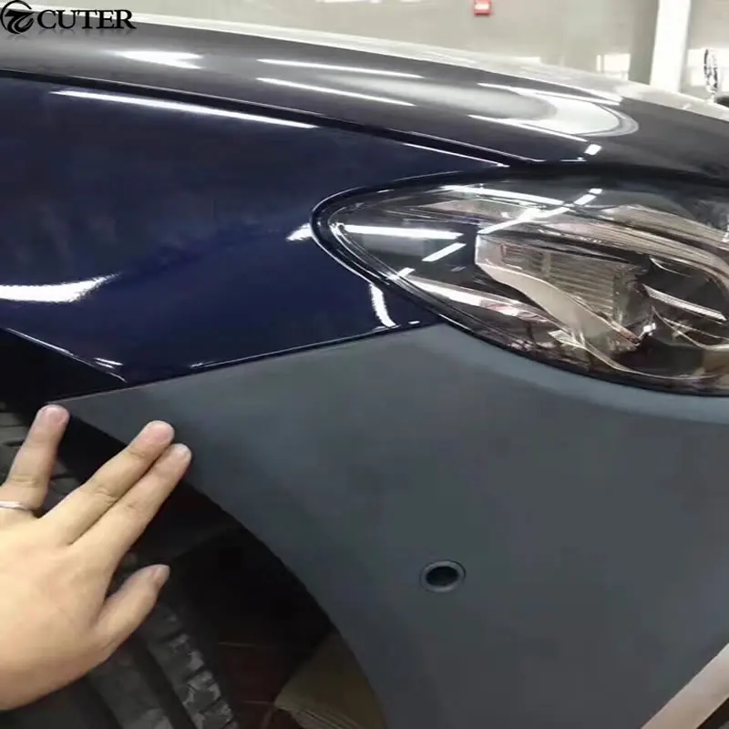 W213 E350 E63AMG стильный комплект кузова автомобиля PP Неокрашенный передний задний