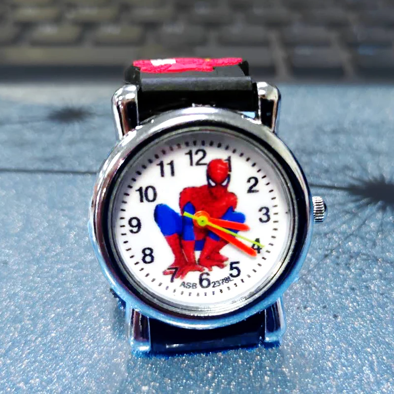 Детские часы Reloj 3d супергерой мультфильм часы повседневные спортивные кварцевые часы для мальчиков детские наручные часы Reloj Infantil