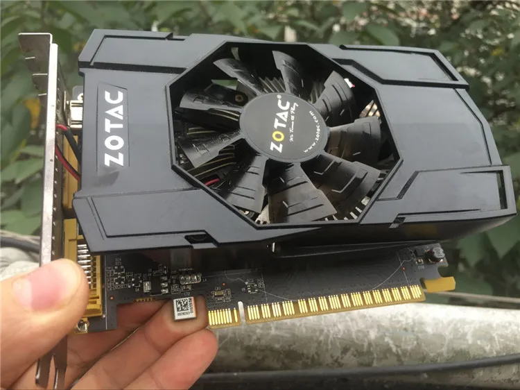 Оригинальная видеокарта ZOTAC GeForce GTX750 1GD5 Raytheon/Интернет кафе PA 128Bit GDDR5 графические
