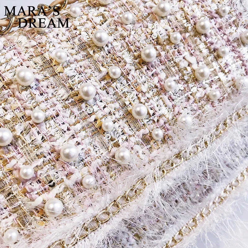 Сумка Mara's Dream Женская Зимняя шерстяная однотонная клетчатая Сумочка через