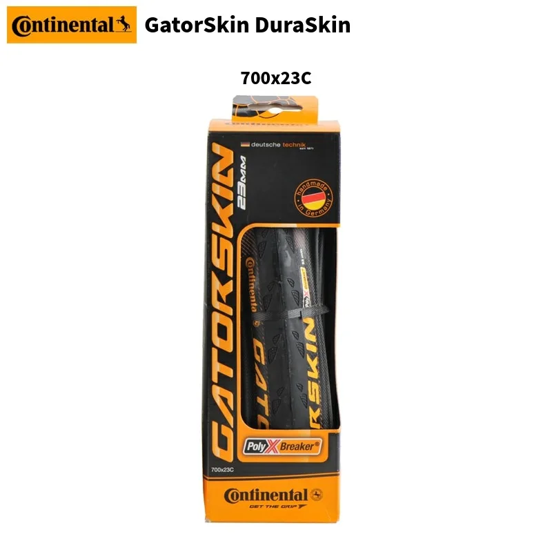 700X23C Континентальная оригинальная Gatorskin велосипедная шина 700* 23c/25c Складная шина для шоссейного велосипеда Сверхлегкая Складная шина запчасти для велосипеда - Цвет: 700X23C