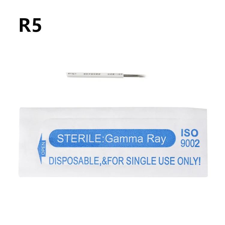 

50pcs both cheap and high quality Roung Fog Microblading Needles for permanent makeup Manual Pen Permanent Makeup Eyebrow