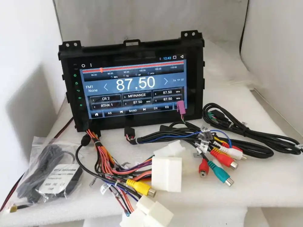 2 din автомобильное радио для Toyo ta Prado 120 Land Cruiser 2004 2009 с GPS навигацией 4 ядра 32G rom 4G