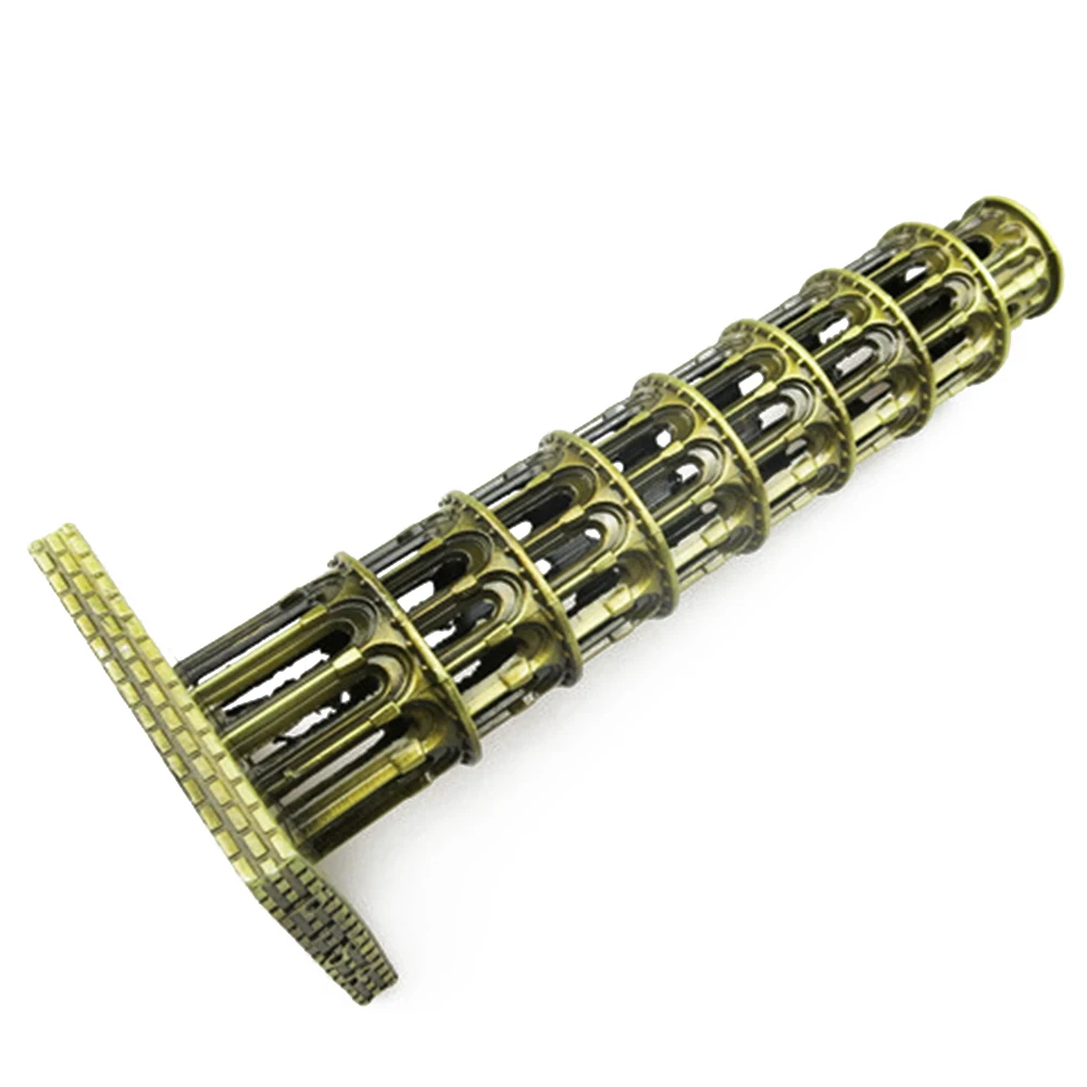 Металл Pisa Lean Tower Crafts креативный сувенир модель стол украшение винтажная статуя