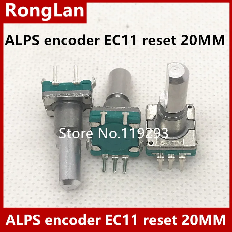 Импортный Японский потенциометр [BELLA] энкодер ALPS EC11 reset сбрасывается обратно с