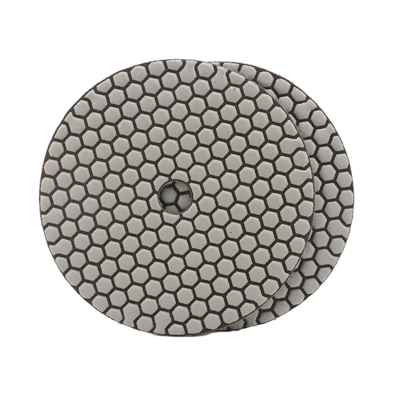 Grit50#-3000# 10Pieces/lot 150mm 6inch Flexible Diamond Dry Polishing Pads For Granite Marble Stone Processing Abrasive | Инструменты