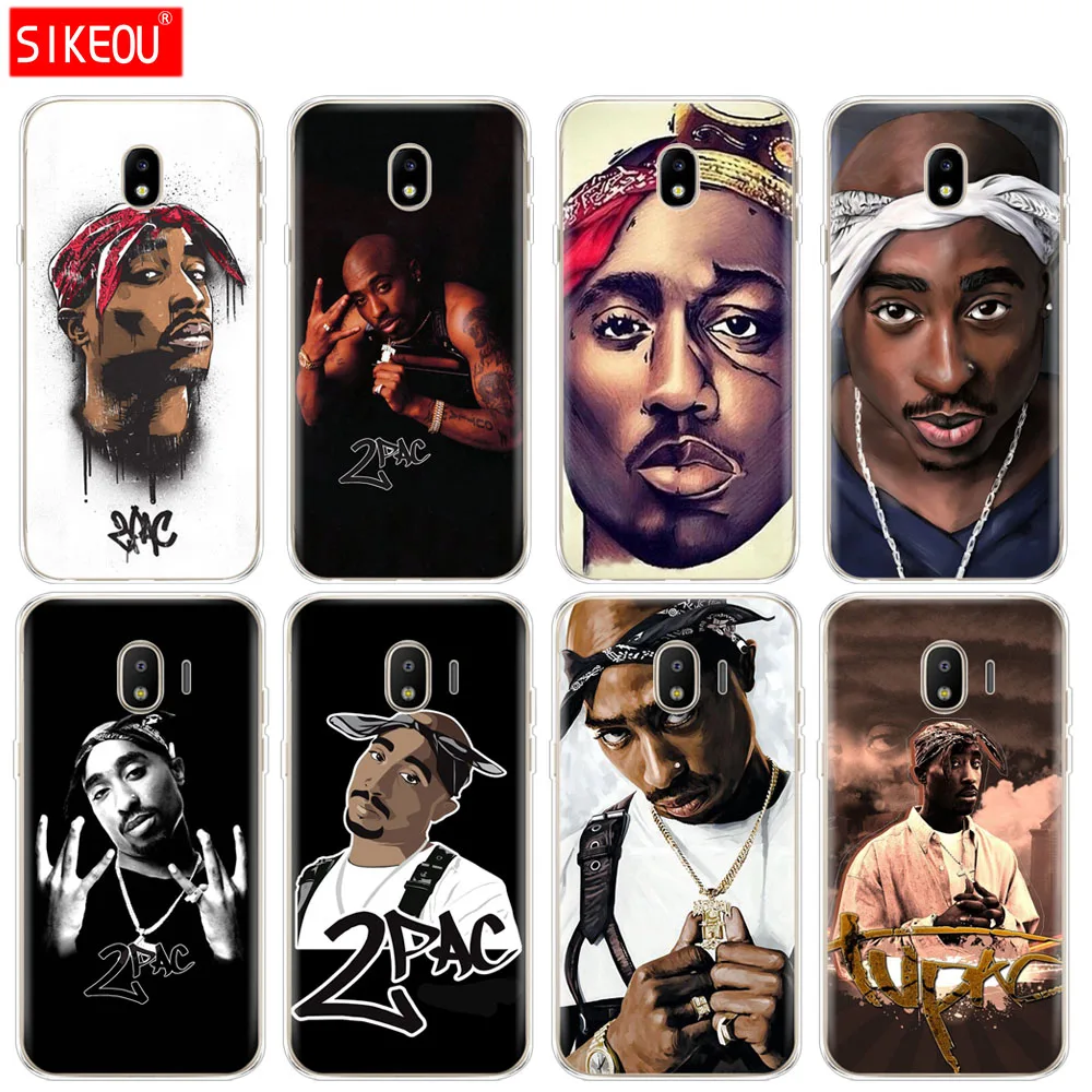 Силиконовый чехол для телефона Samsung Galaxy J3 J5 J7 2017 J330 J530 J730 PRO j2 2018 2Pac Тупак Амару