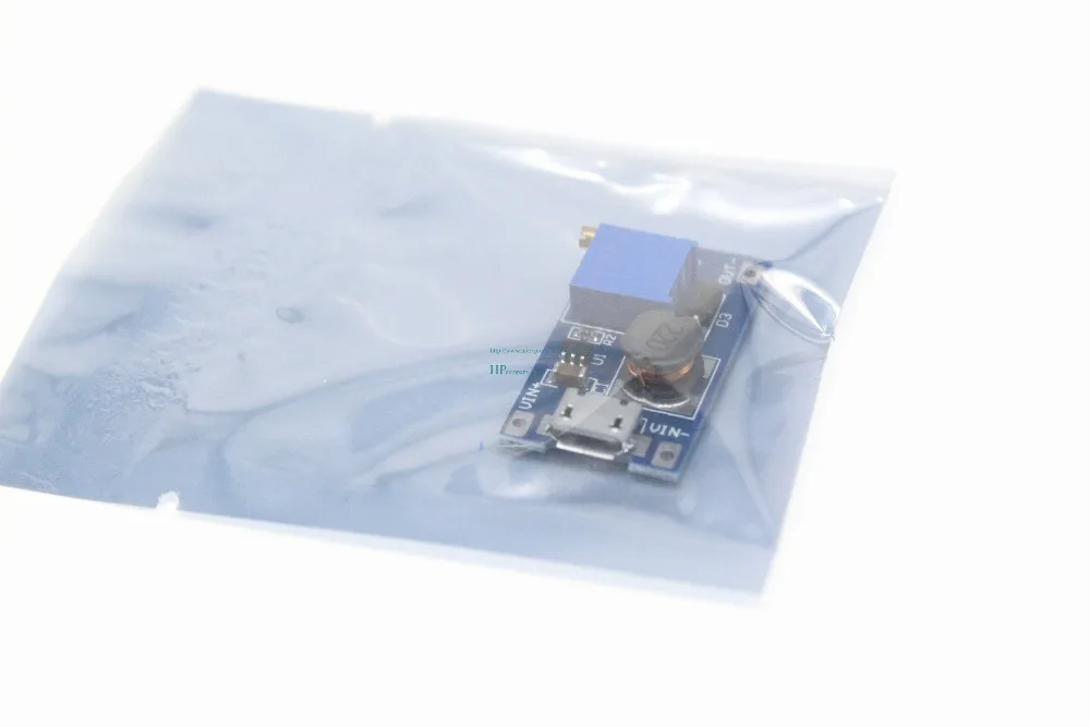 2A boost plate DC-DC module wide pressure input 2/24V L 5/9/12/28V adjustable 2577 100PCS | Электронные компоненты и