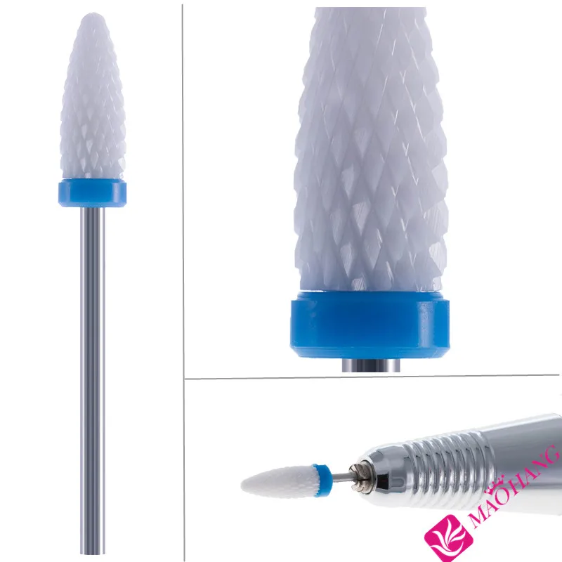 Super 1pcs Milling Cutter For Manicure Ceramic Mill Machine Set Pedicure Electric Nail Files Drill Bit | Красота и здоровье