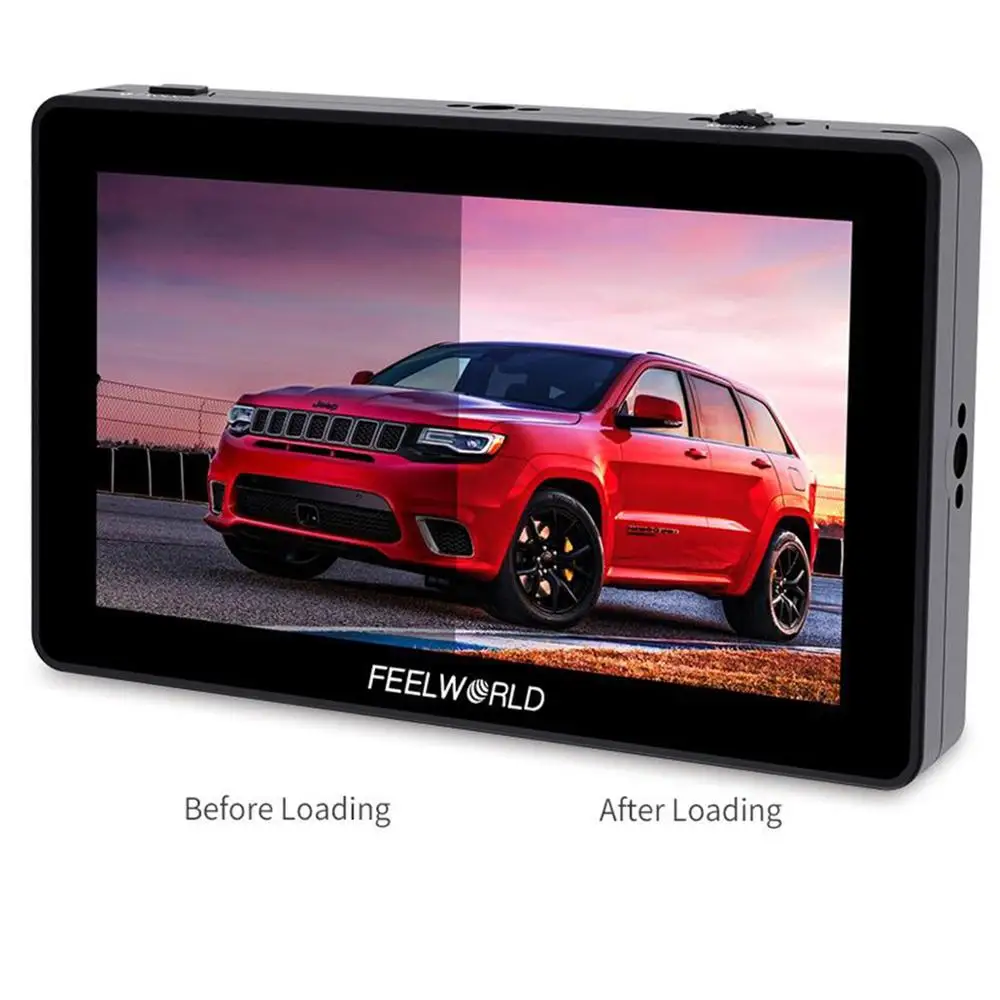 Монитор Feelworld F6 PLUS из алюминиевого сплава сенсорный экран 5 дюйма режиссерский