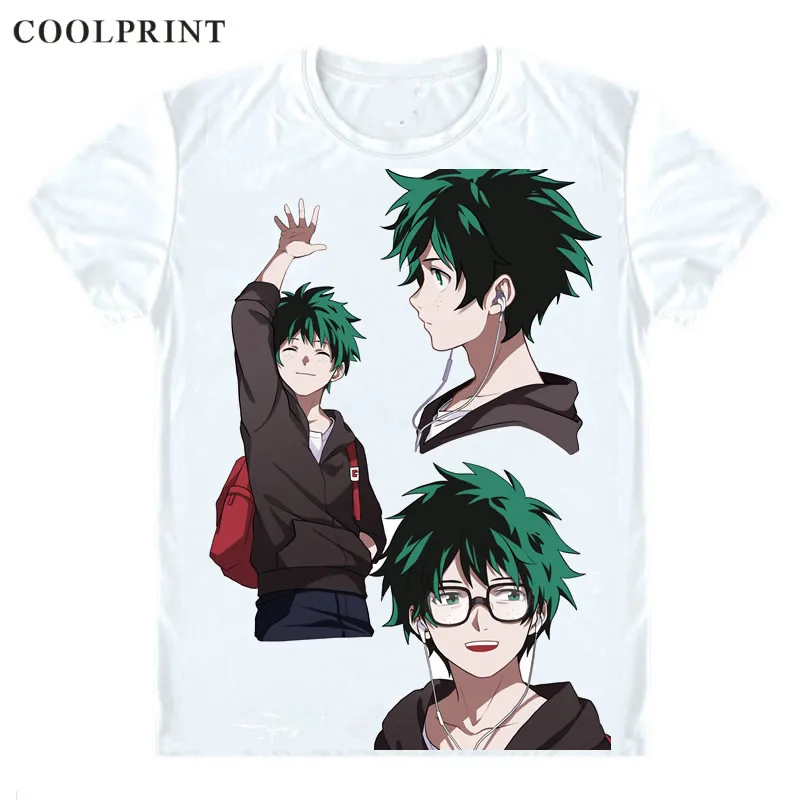 Midoriya Izuku футболка Boku no Hero Academy My Hero Academy Мужская Повседневная футболка премиум-класса футболка с короткими рукавами и принтом - Цвет: Style 8