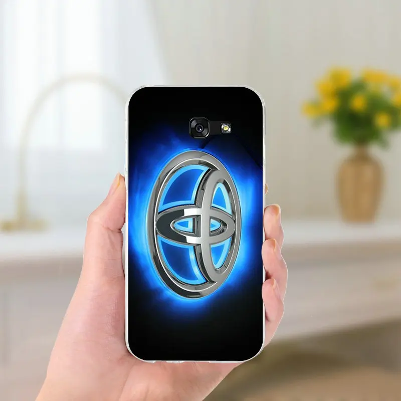 Toyota гоночный логотип телефонные чехлы для Samsung Galaxy A3 A5 A7 2016 2017 Core 8262 850 Grand I9082