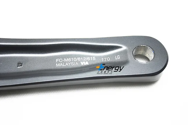 SHIMANO DEORE FC-M610 Кривошип горного велосипеда набор Алюминиевый сплав Кривошип Звездочка 42-32-24T MTB зубная пластина включая ось BB