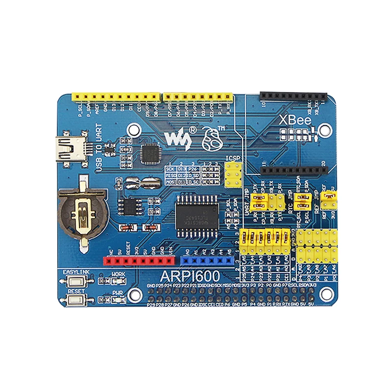Плата расширения ARPI600 Raspberry Pi поддерживает модули XBee плата управления двигателем