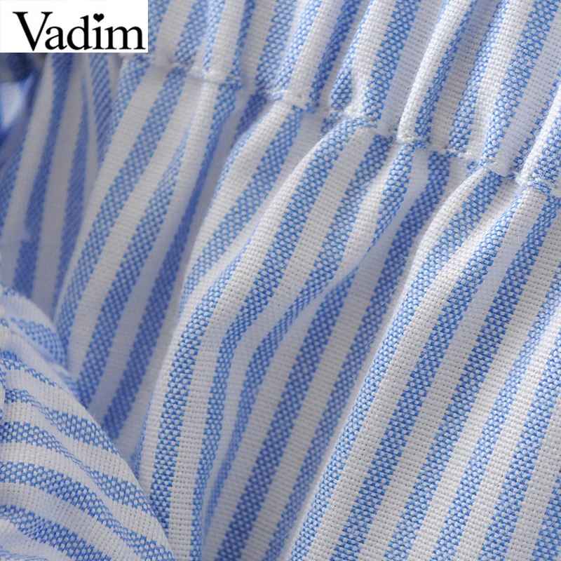 Women sweet coconut tree print striped skirts faldas mujer elastic waist pockets ladies fashion streetwear mid-calf skirt BSQ552 | Женская