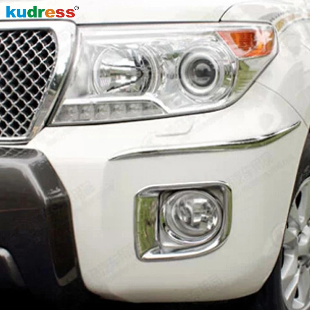Для Toyota Land Cruiser LC200 FJ200 2013 2014 хромированный передний бампер