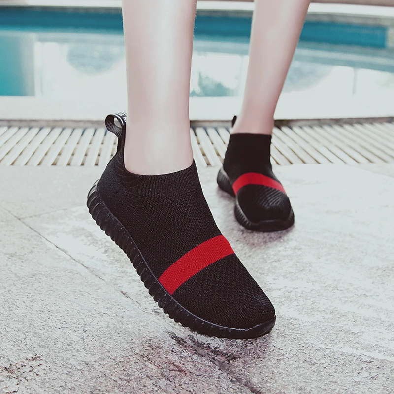 APTESOL женские уличные сетчатые мягкие спортивные кроссовки дышащие легкие