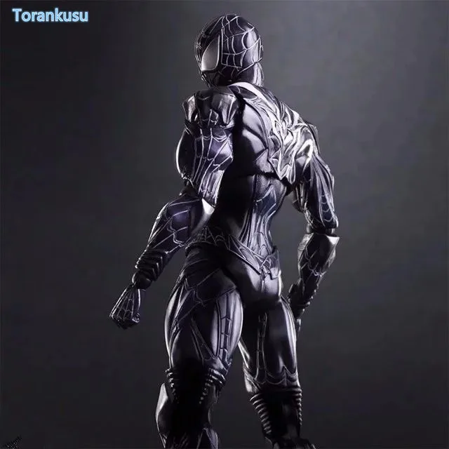 Человек-паук экшн-фигурка Play Arts Kai Spider-Man Evil Ver. ПВХ фигурка игрушки Аниме Человек-паук Питер Бенджамин Паркер модель PA28