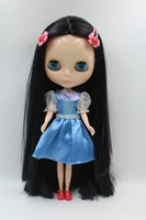 free shipping big discount rbl 296diy nude blyth doll birthday gift for girl 4colour big eyes dolls with beautiful hair cute toy