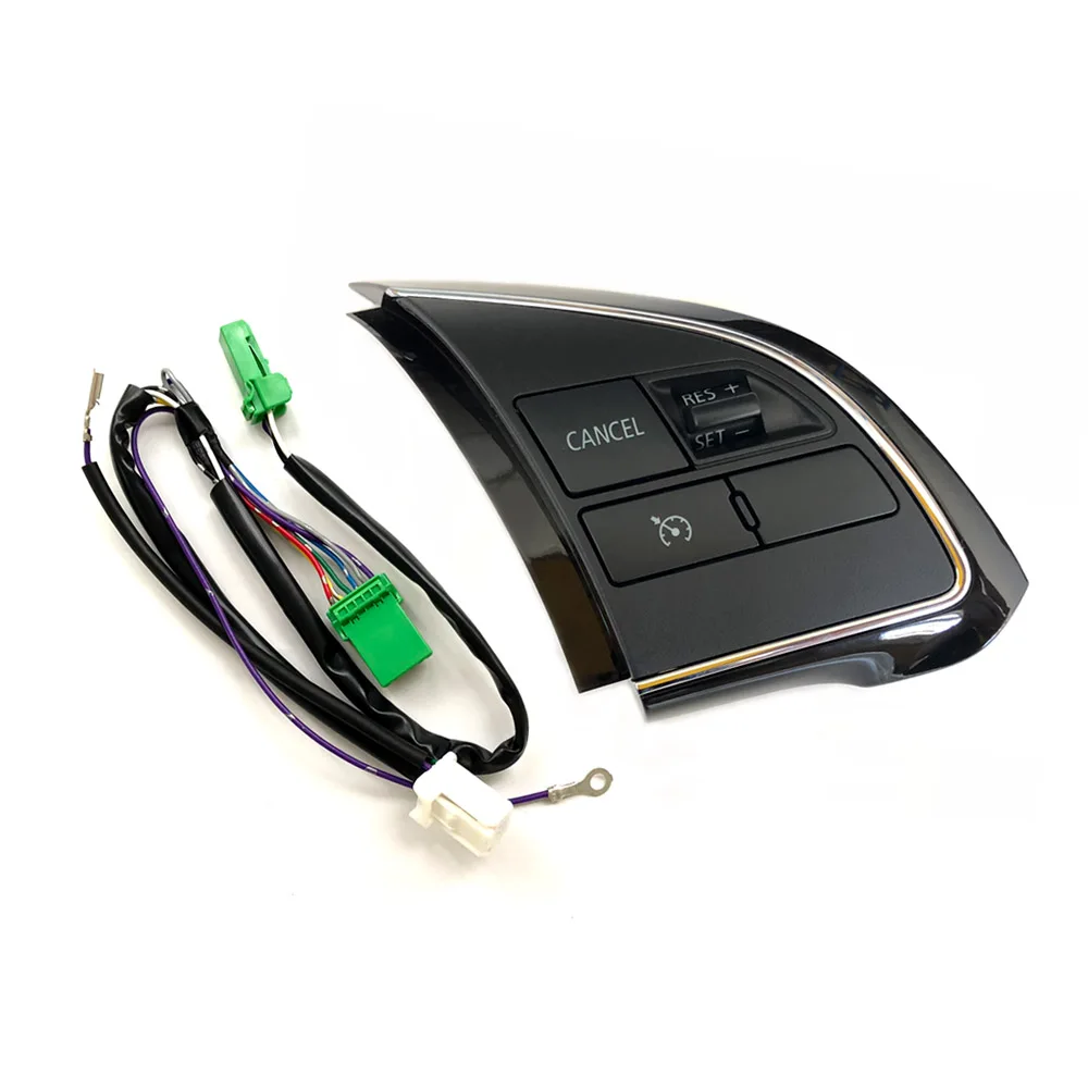 Button with wire Круиз контроль переключатель круиз контроль скорости руль кнопка для Mitsubishi Outlander- Eclipse Cross - Цвет: Button with wire