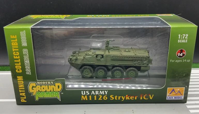 1: 72 Us M1126 TREK модель бронированного автомобиля трубач готовый 35050|trumpeter model 1/72|trumpeter