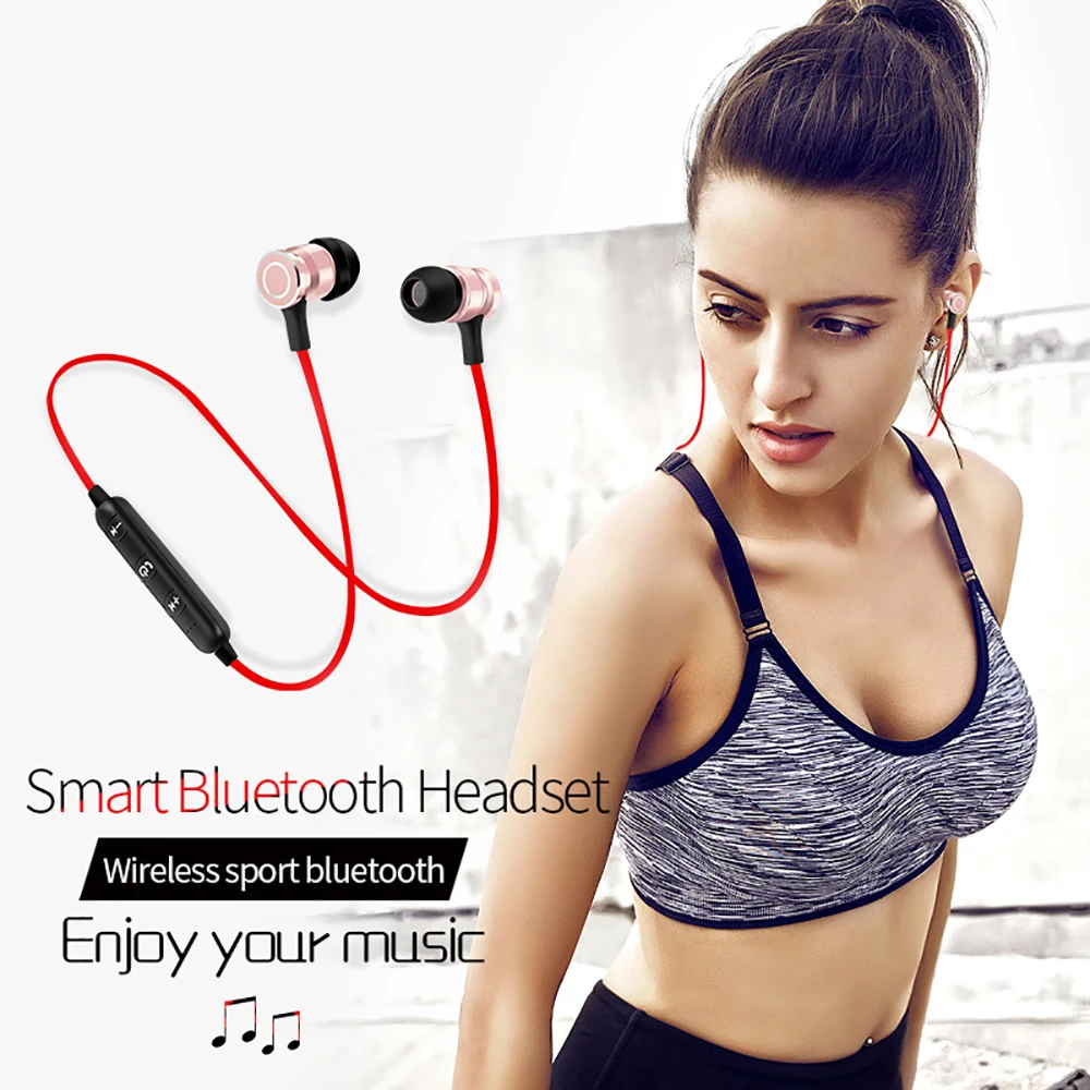 Бас Bluetooth беспроводная гарнитура для наушников наушники с микрофоном Стерео
