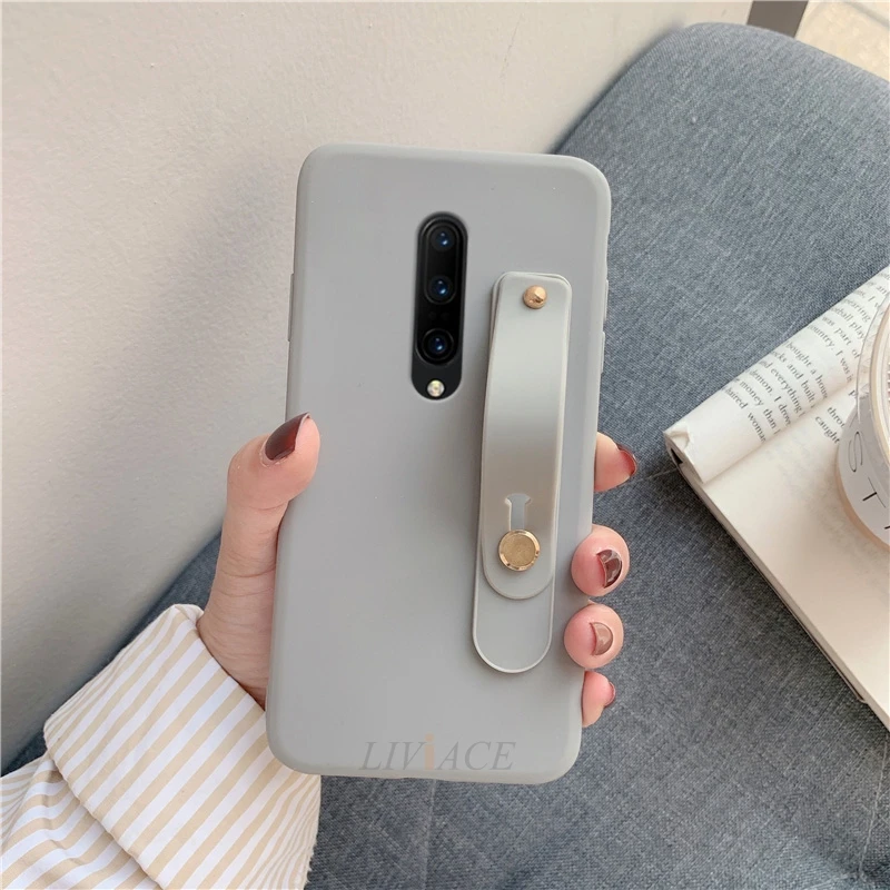 Силиконовый чехол на руку для oneplus 7 pro 6 6t 5 5t 7t держатель на запястье держатель для телефона Подставка мягкий чехол s one plus 7 задняя крышка