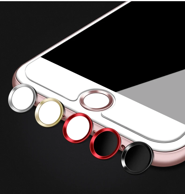 Универсальная наклейка на кнопку Home для iPhone X XS max XR 8 7 6 6S Plus 5s SE 5 отпечатков пальцев Touch ID защита от пота для iPad 4