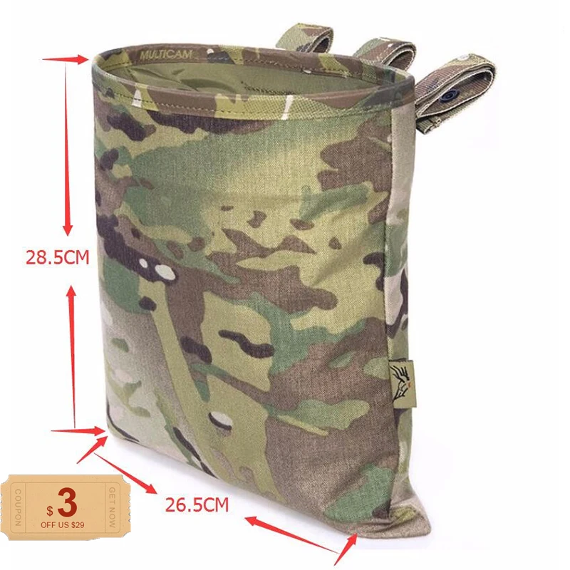 FLYYE страйкбол Спортивная Военная MOLLE сумка восстановление падения дампа мешок Кемпинг модульная Боевая упаковка наружного оборудования M013