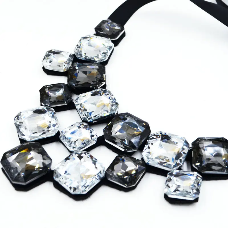 Новинка 2018 яркое женское ожерелье чокер с лентой ожерелье|jewelry for women|crystal