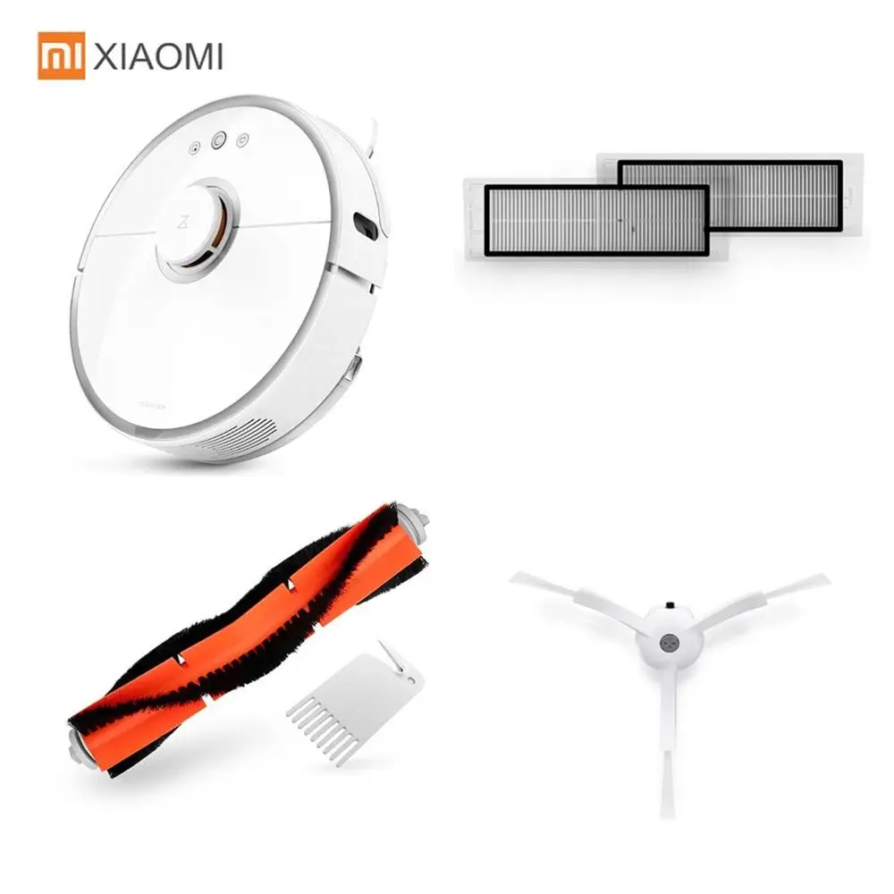 L4 Xiaomi Mi Roborock S50 S51 робот-пылесос 2 для домашнего автоматического подметания пыли стерилизовать умный планируемый моющий пылесос - Цвет: L4