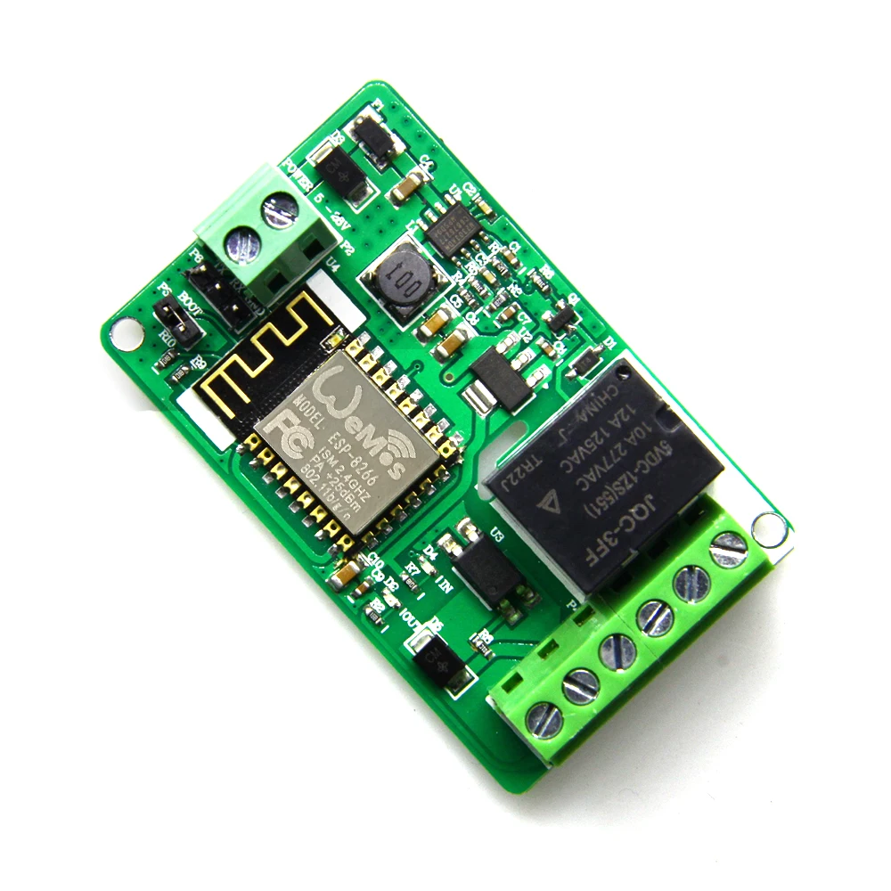 ESP8266 WIFI контроль релейного переключателя модуль сетевого реле WiFi макетной платы |