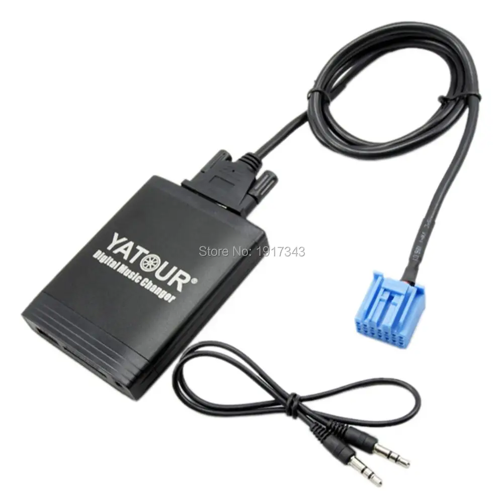 YATOUR Автомобильный цифровой музыкальный CD адаптер для смены AUX MP3 SD USB разъем CDC HONDA