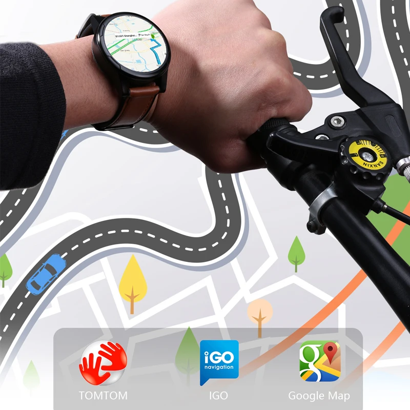 

4G 3GB+32GB Sport Smart Wristwatch 2MP Camera Android 7.1.1 Smart Watch Fitness Tracker Heart Rate WIFI GPS Bluetooth Smartwatc