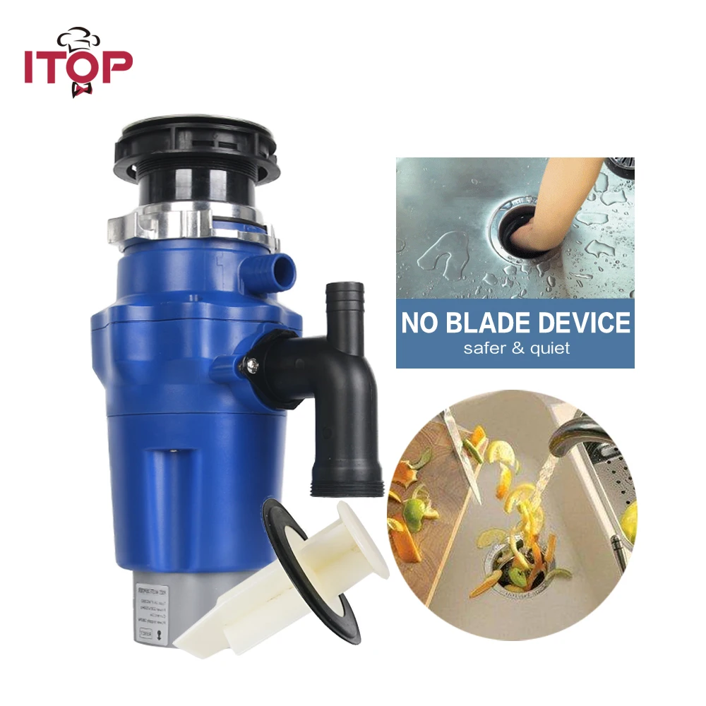 ITOP Электрический обработчик пищевых отходов для мусора кухонный бытовой 380 Вт/500