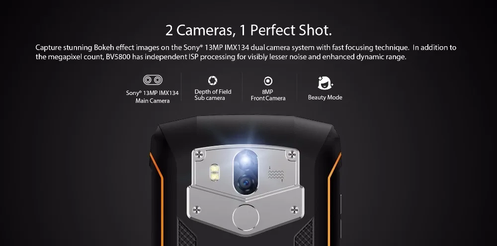 Blackview BV5800 Pro Водонепроницаемый IP68 смартфон 5 &quotMT6739 4 ядра Android 8 1 2 GB Оперативная
