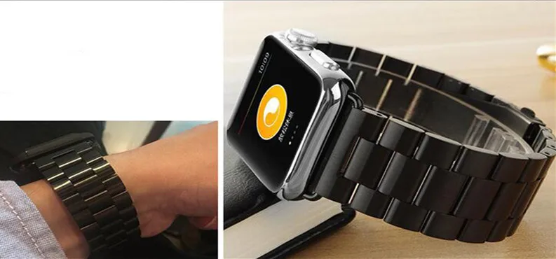 Ремешок для Apple Watch, ремешок 38 мм, розовое золото, нержавеющая сталь, металлический ремешок, браслет для Apple Watch, ремешок 38 мм, 42 мм, для мужчин и женщин