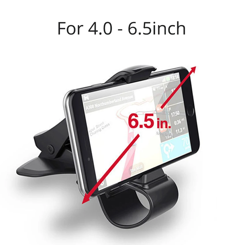 dashboard car phone holder clip mount stand support smartphone voiture car holder bracket soporte celular telefoonhouder auto free global shipping