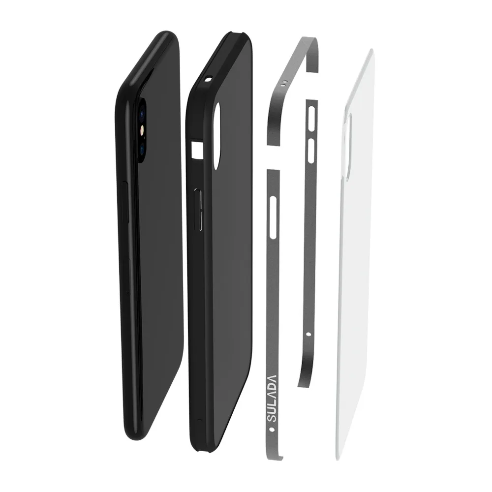 Роскошный 9H твердое закаленное стекло задняя крышка для iPhone 6 6s 7 8 Plus Премиум